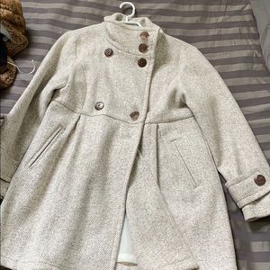 50% cotton, 50% wool South American coat